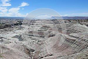 Ischigualasto national park desert landscape photo