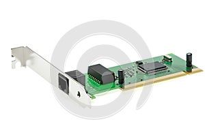ISDN (or LAN ethernet) PCI adapter photo