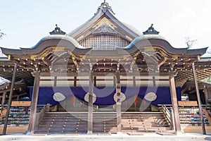 Ise Grand Shrine Ise Jingu Naiku - inner shrine in Ise, Mie, Japan. The Shrine was a history of over