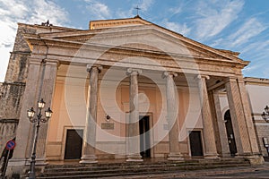 Isernia, Molise. The Cathedral of St. Peter the Apostle