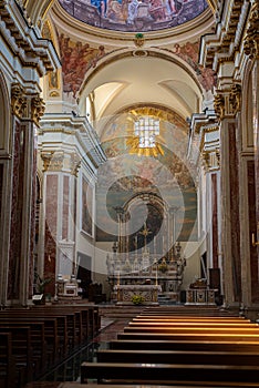 Isernia, Molise. The Cathedral of St. Peter the Apostle