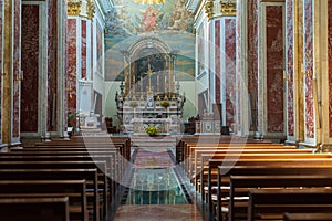 Isernia, Molise. The Cathedral of St. Peter the Apostle