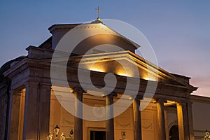 Isernia, Molise. The Cathedral of St. Peter the Apostle