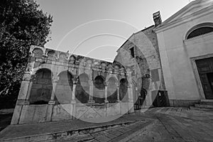 Isernia, Molise. The "Fraternal Fountain"