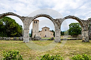 Isernia, Molise, Italy: Abbazia di San Vincenzo al Volturno - Basilica Nuova  Castel San Vincenzo