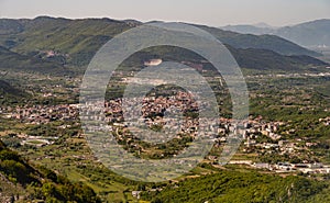 Isernia, Molise. Panorama 2024 photo