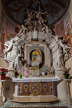 Isernia, Molise. The Sanctuary of SS Cosma e Damiano