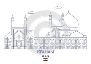Isfahan City Skyline, Iran photo