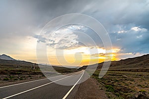 Isfara Highway Landscape 18