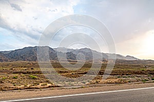 Isfara Highway Landscape 20