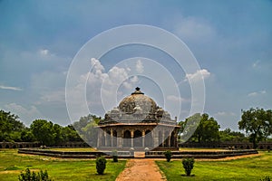 Isha khan tomb hi was a Pashtun noble in the courts of Sher Shah Sur inside Humayun tomb ; Delhi photo