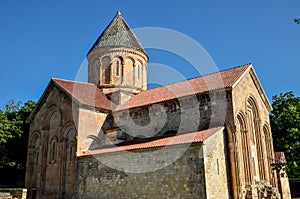 Ishan monastery is located in the Ishan village  of Yusufeli district. According to a Manuscript dated 951 the church was built  b photo