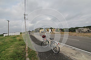 Road, cycling, bicycle, land, vehicle, lane, transport, mode, of, sky, path, racing, cloud, highway, asphalt, tree, recreation, ar