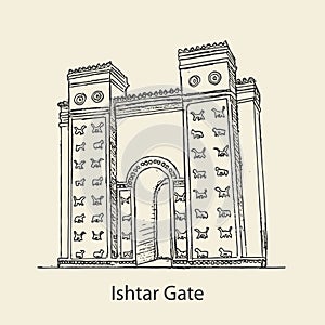 Ishtar Gate of Babylonian