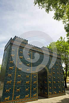 Ishtar Gate in Beijing World Park