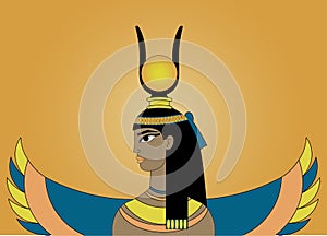 Isis. The Egyptian goddess of life, death, magic
