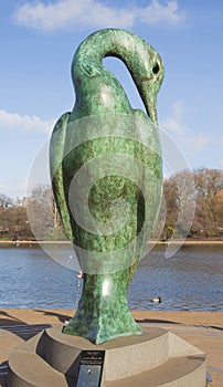 Isis statue in Hyde Park