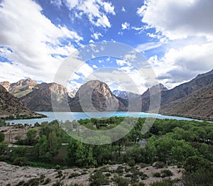 Iskader lake in Fann mountains, Tajikistan