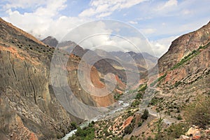 Iskander Darya river and Fann Mountains, Tajikistan