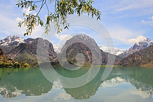 The Iskanderkul lake, Tajikistan