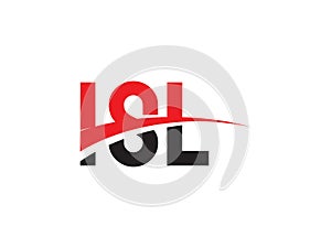 ISL Letter Initial Logo Design Vector Illustration photo