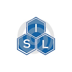 ISL letter logo design on white background.ISL creative initials letter logo concept.ISL vector letter design photo