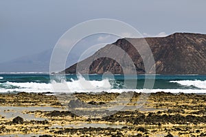 Isla de Lobos In Fuerteventura, Spain photo