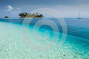 Isla Diablo in the San Blas archipelago off the Caribbean coast