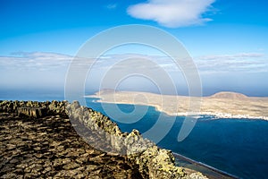 Isla la Graciosa in Canary Islands