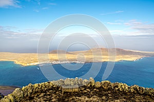 Isla la Graciosa in Canary Islands