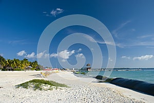 Playa en México 