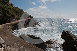 Isla Mujeres island - Punta Sur point also called Acantilado del Amanecer Cliff of the Dawn