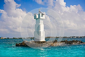 Isla Mujeres lighthouse El Farito snorkel point photo