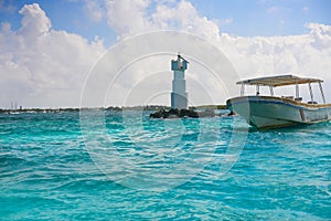 Isla Mujeres lighthouse El Farito snorkel point photo