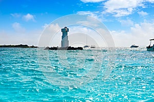 Isla Mujeres lighthouse El Farito snorkel point photo