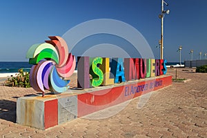 Isla Mujeres Sign photo