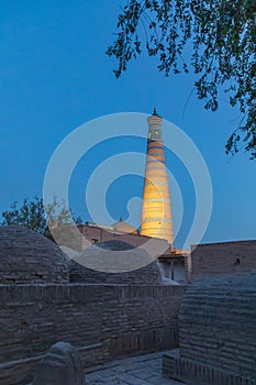 Islam Khodja Minaret in Khiva photo