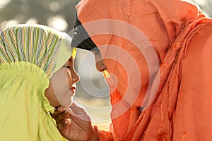 Islam Mother and Child photo