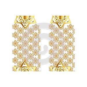 Islamic background free vector illustration