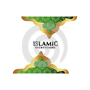Islamic Background free vector illustration