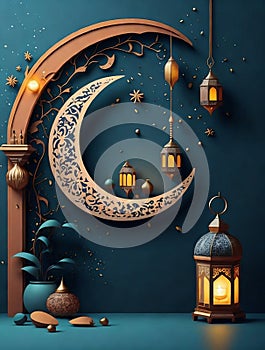 islamic background holiday ramadan kareem, eid mubarak