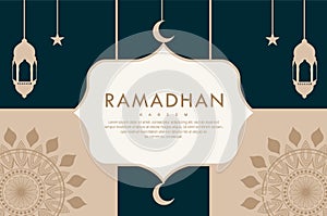 Islamic background for ramadhan kareem and islamic celebrate