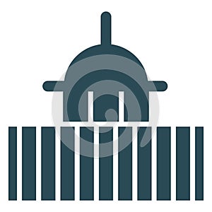 Islamic building  Isolated Vector Icon which can easily modify or edit