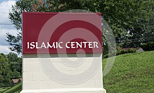 Islamic Center Sign