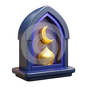 Islamic 3D icon