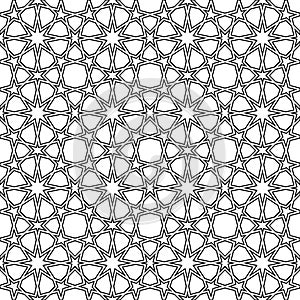 Islamic girih pattern background