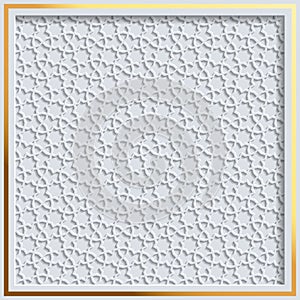 Islamic girih pattern background