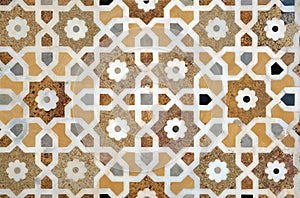 Islamic interlace pattern