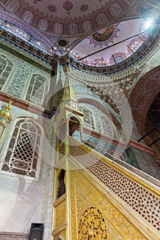 islamic minbar mosque in turkey