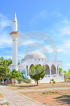 Islamic mosque in Dipkarpaz, Karpas Peninsula, Northern Cyprus